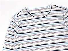 Kids ONLY cloud dancer/blue grotto stribet top